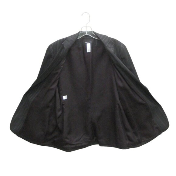 Jones New York Blazer 14 Stretch Single Breasted One Button Stripe - Picture 11 of 13